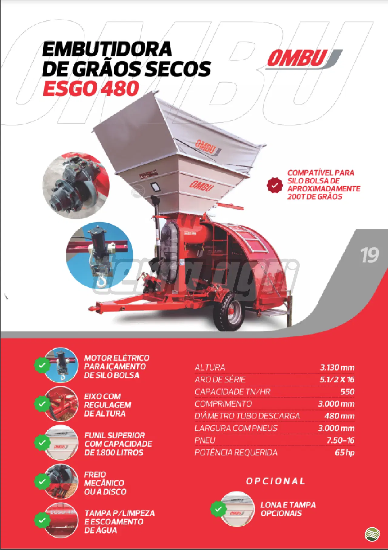 EMBUTIDORA DE GRÃOS